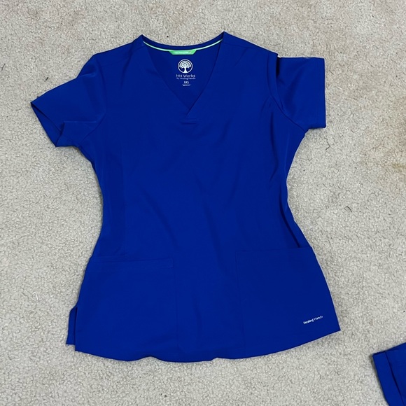 galaxy blue scrubs - Picture 2 of 5